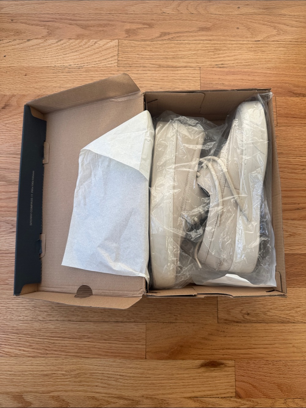 Sperry Tan Boat Leather Sneaker